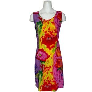 Jams World Vintage Hawaiian Tank Dress 9 Tropical